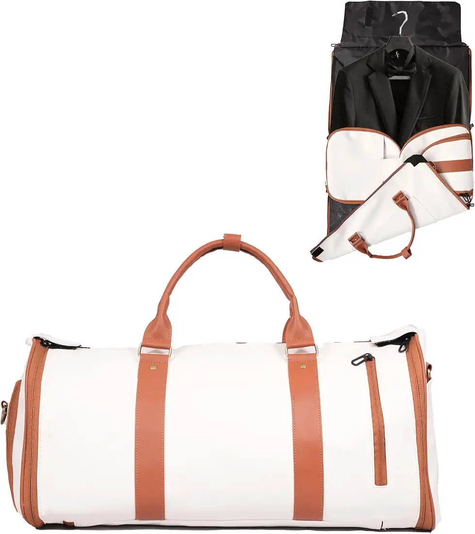 Lugcasa 2 in 1 convertable travel bag for men & women