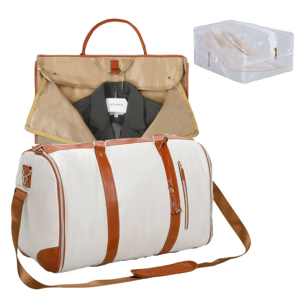 Lugcasa 2 in 1 convertable travel bag for men & women